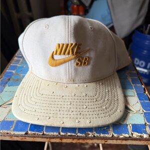 Nike SB Cream and Gold Cap